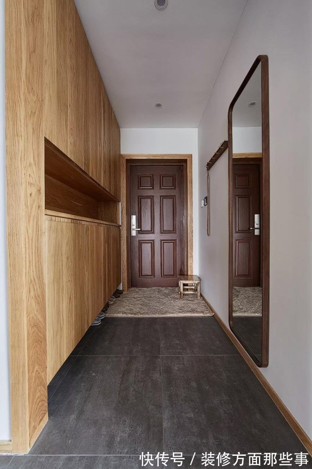 大户型|127平代原木风四居室,一起来感受沉静简约古朴风美好