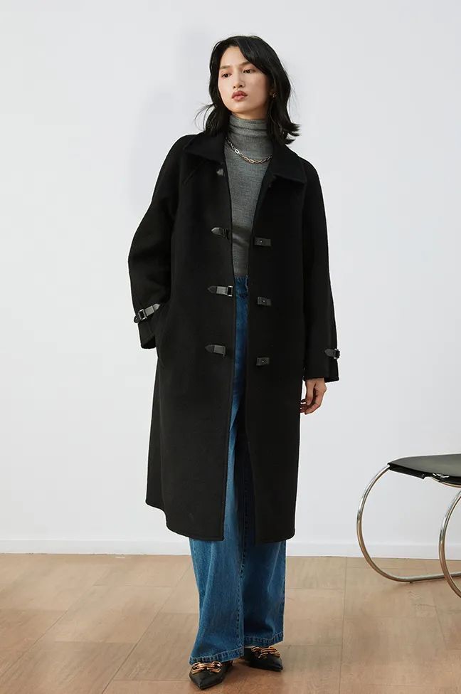 大衣 黑色大衣+基本款,美炸了!