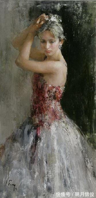 费欣|俄罗斯艺术家尼古拉布洛欣人体油画作品欣赏