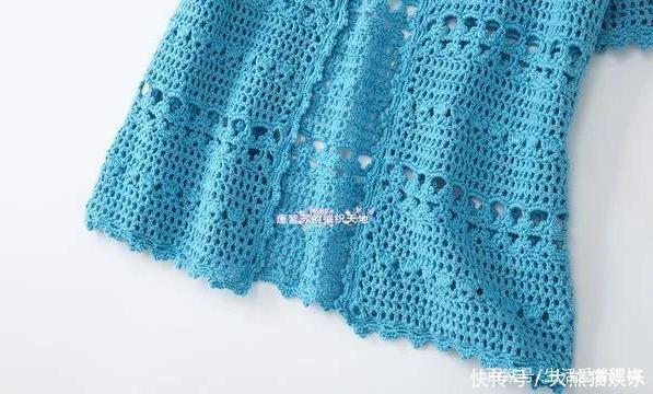 开衫|钩针编织镂空花样开衫,姐妹们喜欢的不要错过了哦,有教程