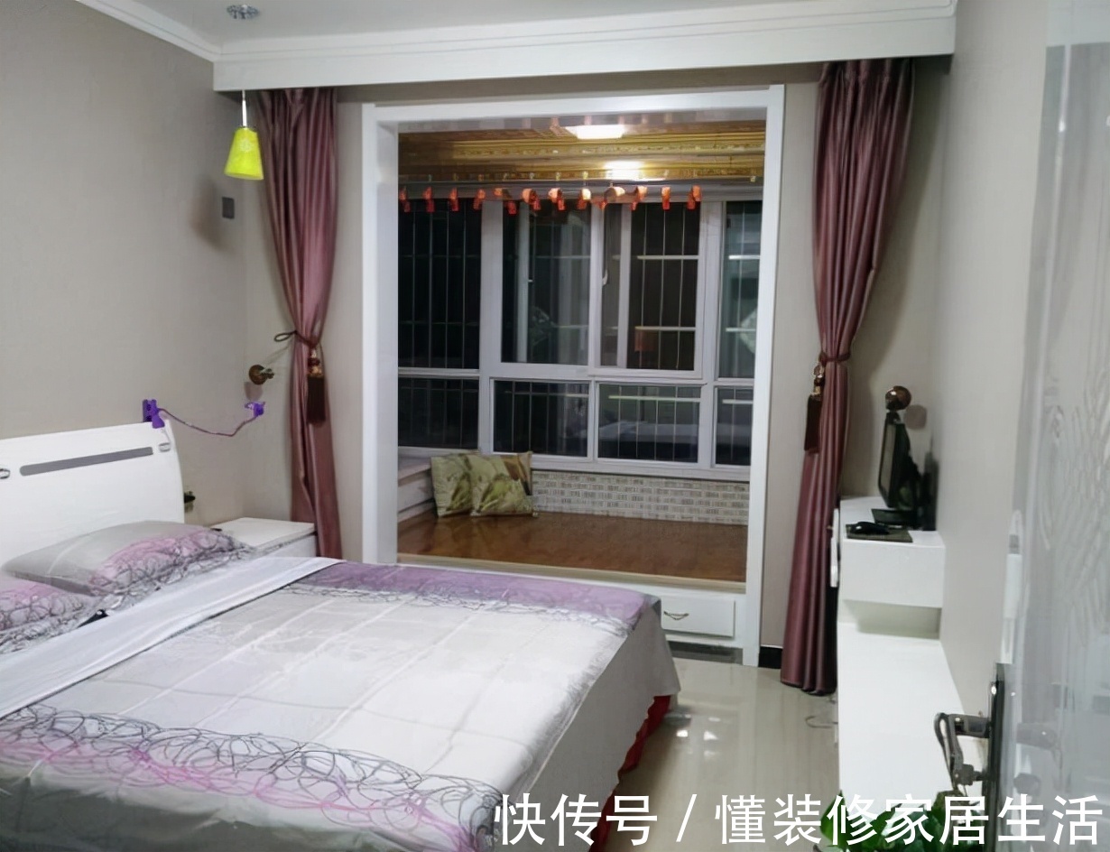 主卧室|晒晒我家98平新房,装修成这样只花8万,说出来竟然没人信