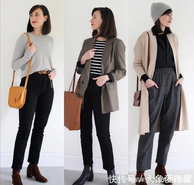 职场穿衣无需太高级时髦，27套简约风穿搭，知性优雅显气质足矣
