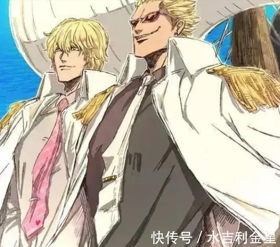 制服|海贼王当海贼们穿上海军服装之后,海贼变海军,马尔科太帅了