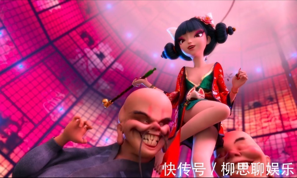 国漫|国漫中喜欢“光脚丫”的女神,白蛇用脚穿衣,焰灵姬纤纤玉足