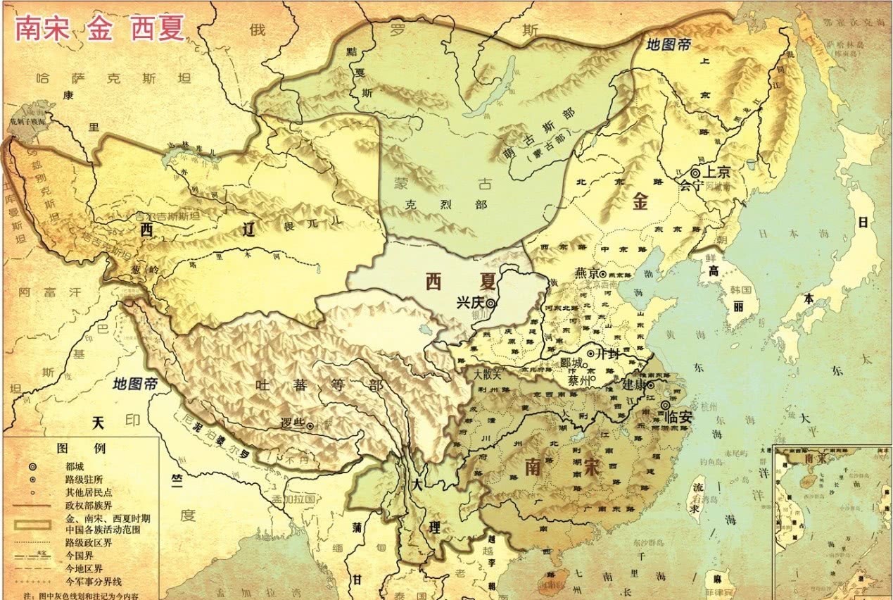 南宋|南朝宋和南宋，这两个宋朝谁的地盘大？