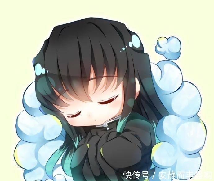 萝卜|睡梦中的《鬼灭之刃》角色,义勇的抱枕是萝卜,无一郎乖巧安静