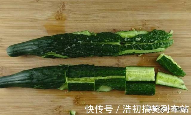 黄瓜|拍黄瓜,有一步总被人忽略,难怪不好吃,不够脆爽也不入味