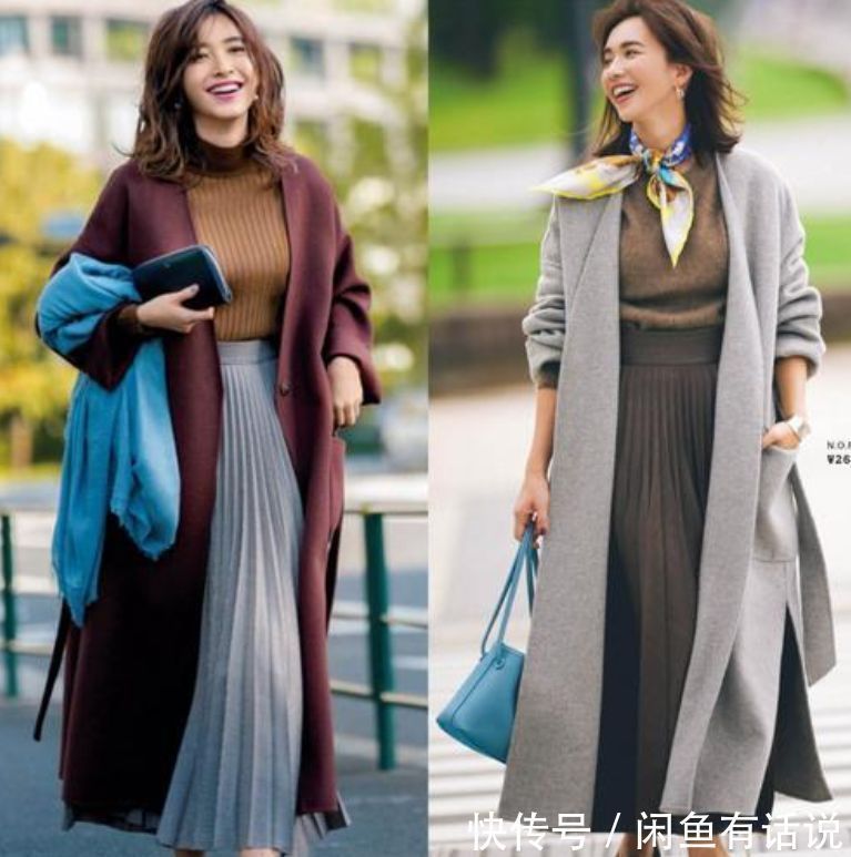 连衣裙 今年裙子“穿长不穿短”,这4个搭配方案太显气质,适合40岁女人