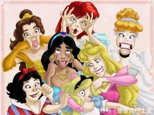 爱洛公主|软萌版迪士尼公主，白雪公主眼睛里有星辰，糖果公主甜蜜值高