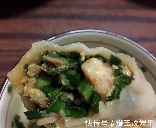 韭菜|这样做的韭菜虾仁饺子鲜上加鲜,吃了三十个还不够!