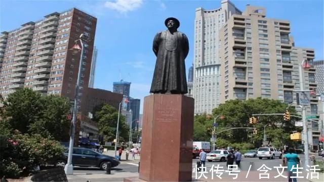 清朝|美国为何在寸土寸金的纽约，为林则徐铸铜像并且还修建成广场