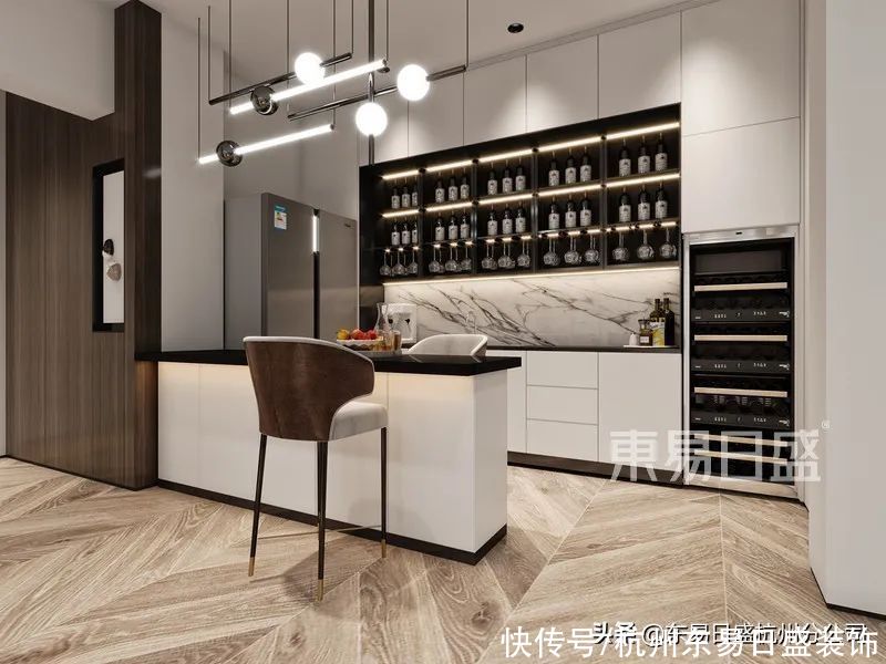 陈空间|442㎡现代风格别墅设计，经典永不褪色