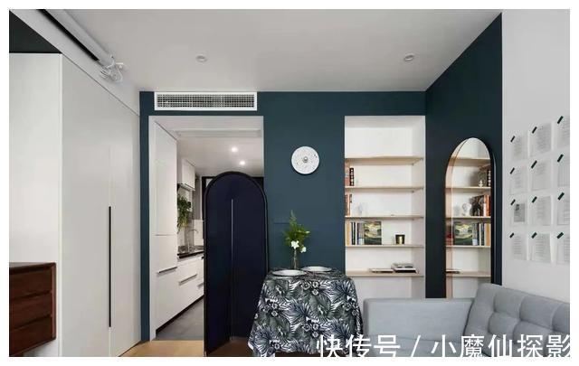 过道|上海24㎡小户型改造，“一室多用”的设计很实用，看完跟着学！