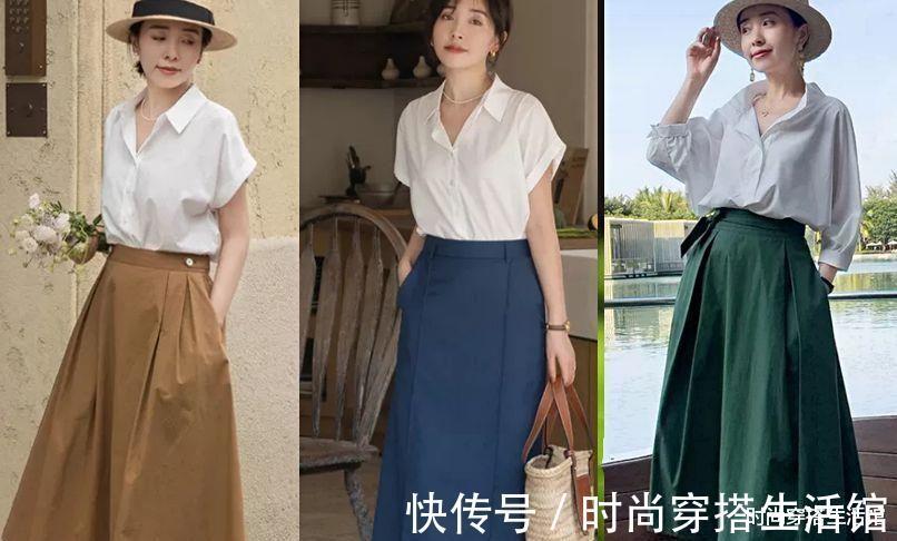 搭配|基础款白衬衫怎么穿才好看?记住这4个搭配细节,休闲通勤都实用