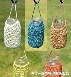 给普通的废旧玻璃瓶穿件衣服,颜值翻番!DIY变废为宝手工制作!