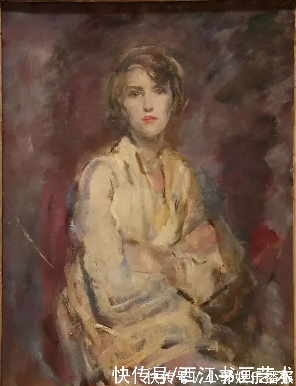 麦克沃伊&有质感的水彩肖像:英国画家亚瑟.麦克沃伊作品选