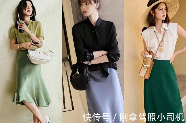 伞裙 半身裙很多却不会搭实用的穿搭技巧,显瘦好看又很有女人味!