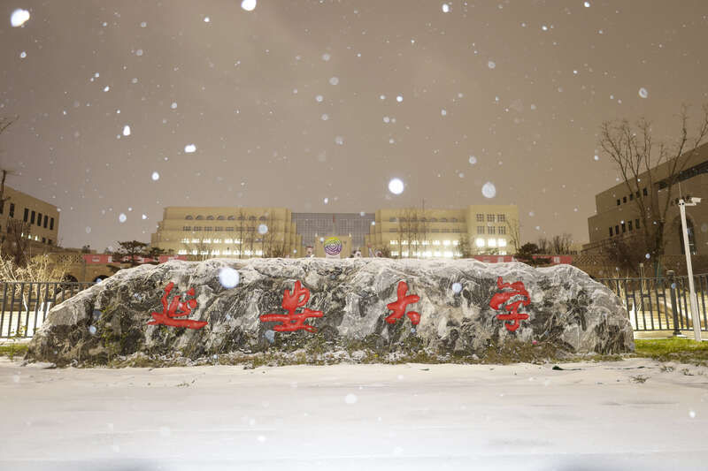 延安大学雪景|青年眼| 雪景