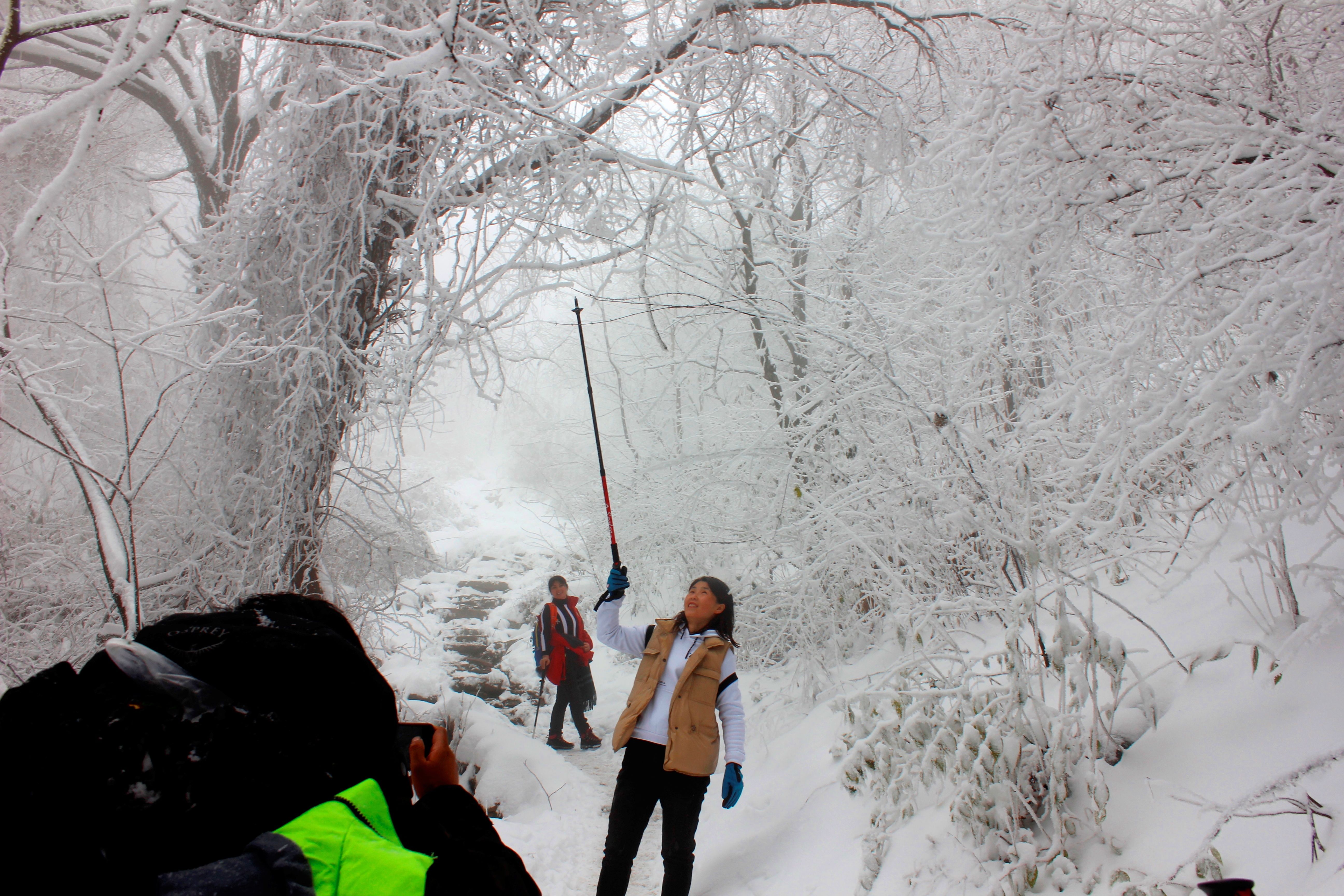 征集|【年末福利征集】雪后南五台幸遇云海