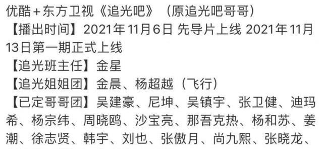 吳鎮宇|《追光吧哥哥2》未播先火，嘉賓陣容驚艷全網，吳鎮宇掀起熱議