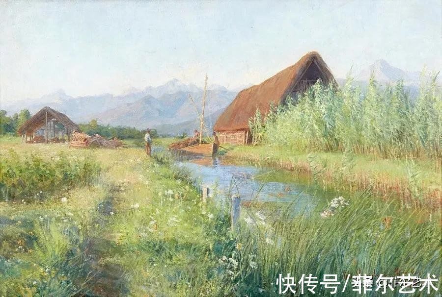 丹尼尔$芬兰第一代女性艺术家之一,艾琳·丹尼尔森的油画作品欣赏