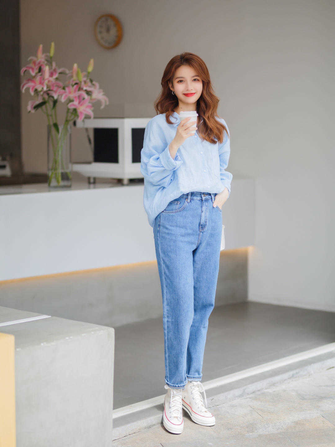 单品|夏季,衬衫是最佳的搭配单品,这样穿让你秒变成气质女神,超洋气