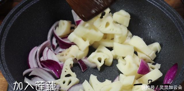 简单|鸡块这么做真香,好吃又简单的美食,莲藕烧鸡块