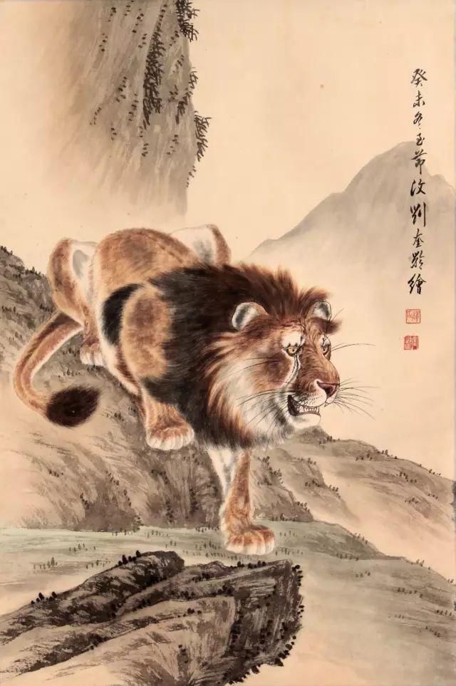 油画$作品胜过齐白石,国画风格超过冷军,一张国画价值15亿