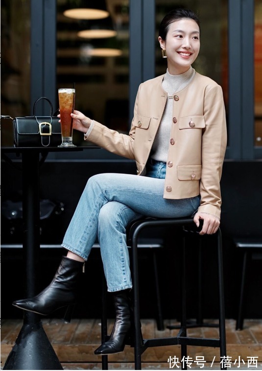 半身裙|今秋多穿这3件外套,搭配半身裙、阔腿裤,牛仔裤时髦气质又有范