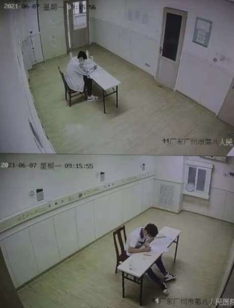 高考|隔离病房里的特殊高考，广州2名新冠肺炎确诊考生顺利开考