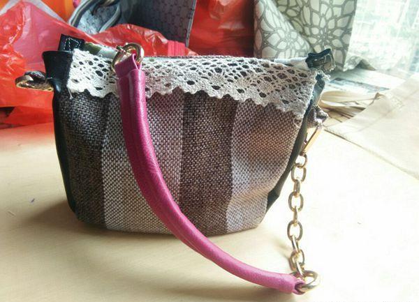 包包 宝妈一步步教你自制手提包,简单耐用,带出去非常有范!附教程