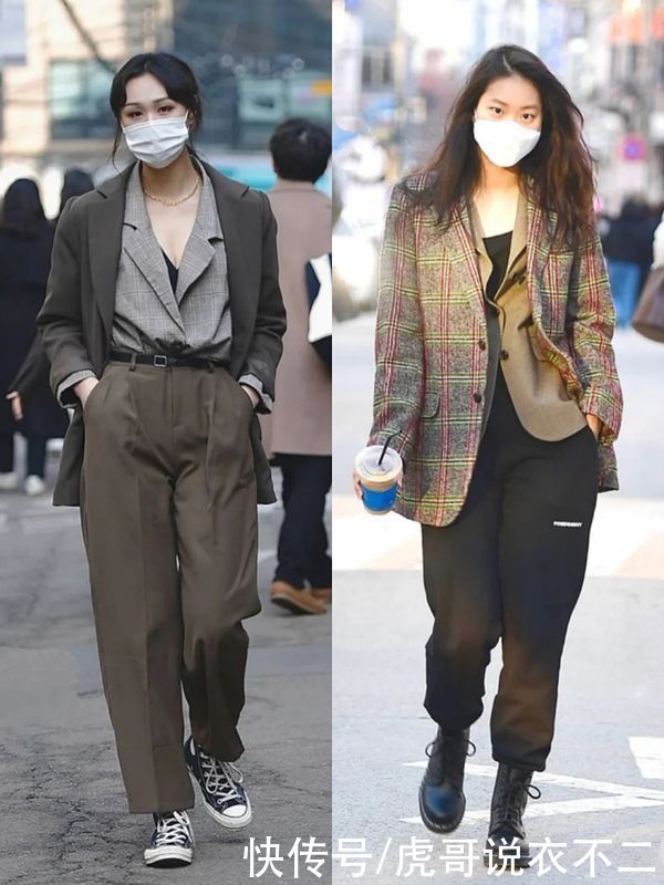 春天比风景更吸引人的是韩国小姐姐的穿搭，优雅时髦，太懂搭配了