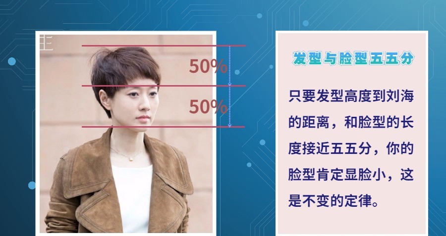 发际线 圆脸女士留什么发型显瘦?只要符合这三个条件,显脸小还很时尚
