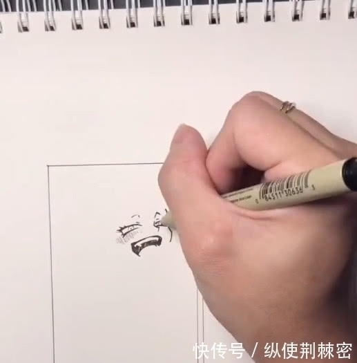 美术生&美术生很会秀,作画不打稿,网友排队等翻车,看到成品后惊呆了