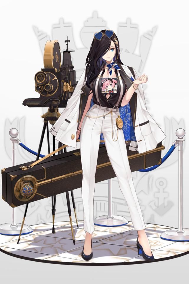 碧蓝航线：玩家自制长发御姐版皇家方舟 狱友这下变成了老婆