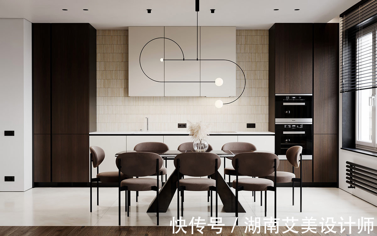 软装|114㎡现代风软装设计,具有生命力的质感之美!
