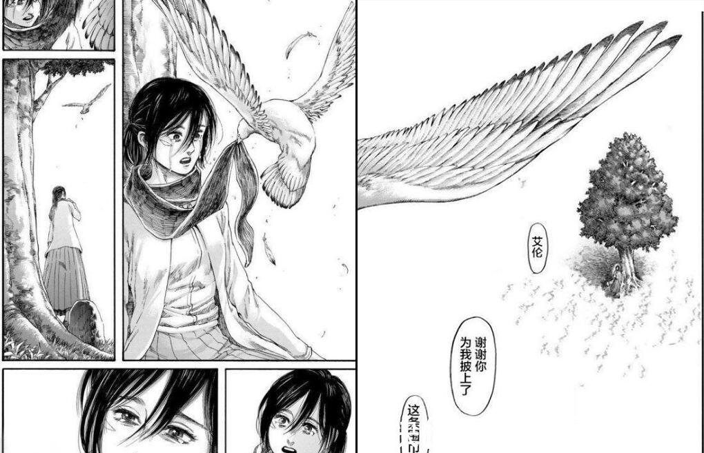 艾伦|进击的巨人:艾伦恳求三笠不要嫁给别人,至少为他守寡十年!