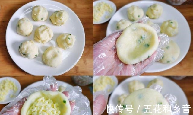 土豆|农村土豆大丰收，做一款口味独特的土豆饼，软糯拉丝，真香！