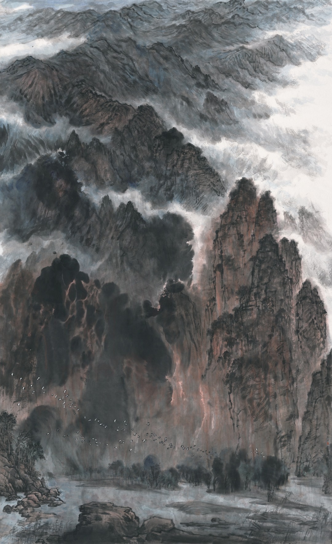 巴厘岛掠影#全国艺术名家邀请展—— 何杰中国画作品赏析