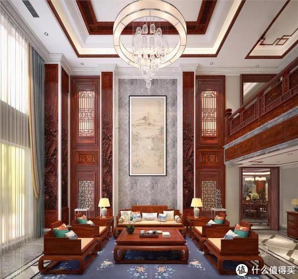 檀雕|参观了这对50岁夫妻的家,才明白何为华丽感,275㎡的别墅太美了