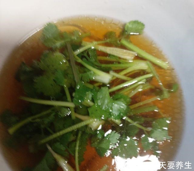 香菜牛肉面,美味早餐!