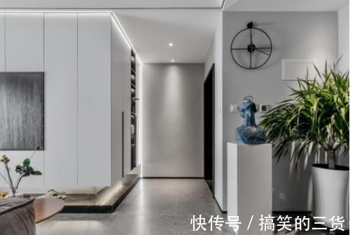 轻奢|130㎡最艺术的现代轻奢风格，这种设计太有意思了！