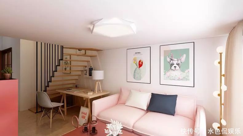 小姐姐|玄关变厨房24㎡小户型单间爆改,上下层设计变48㎡复式,大赞!