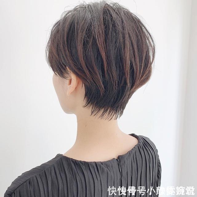 利落|越剪越时尚短发,蓬松立体美美哒,想要好看照着剪就对了
