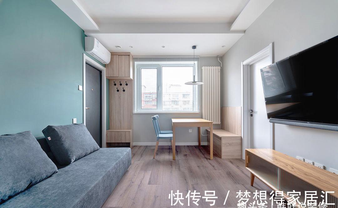 榻榻米|我对家的期盼,都藏进这60㎡的小蜗居当中,面积不大功能却很齐全