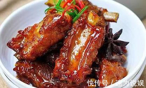 美食推荐爆炒牛肉，红烧猪蹄，家常红烧排骨，双浇头金针菇对