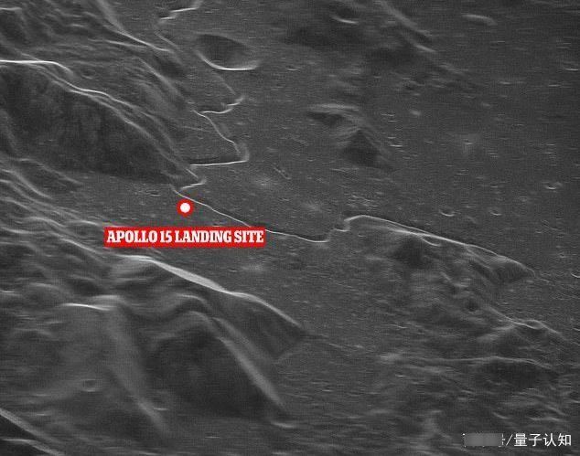 雷达捕捉的月球高分辨率图像：甚至可以发现阿波罗15号着陆点