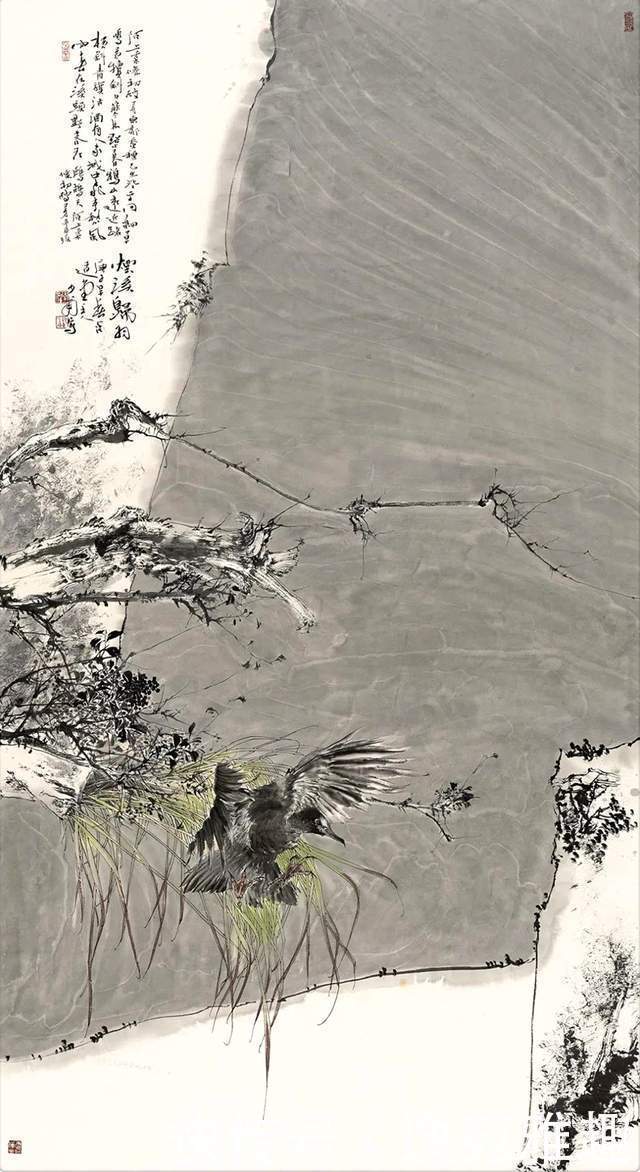 「画作欣赏」忘记烦恼,活出快乐,画家秦英豪作品欣赏