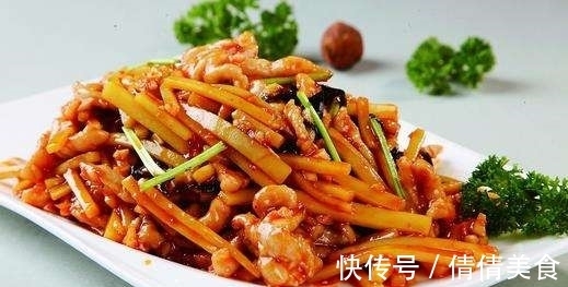 老婆饼没老婆，鱼香肉丝也没有鱼，简单4步，猪肉也能做出鱼香味