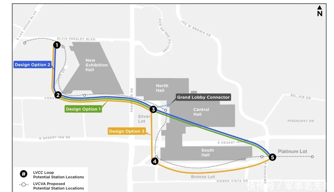 拉斯维加斯 「无聊公司」造了个「无聊产品」?马斯克秀了套地下小火车
